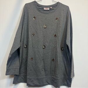 QUACKER FACTORY Womens Sweater Size 1X